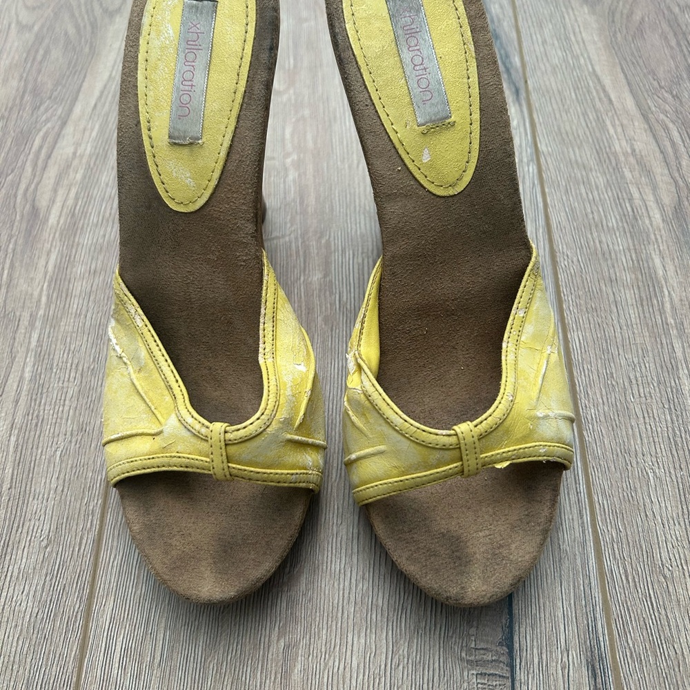 Xhilaration leather high heels